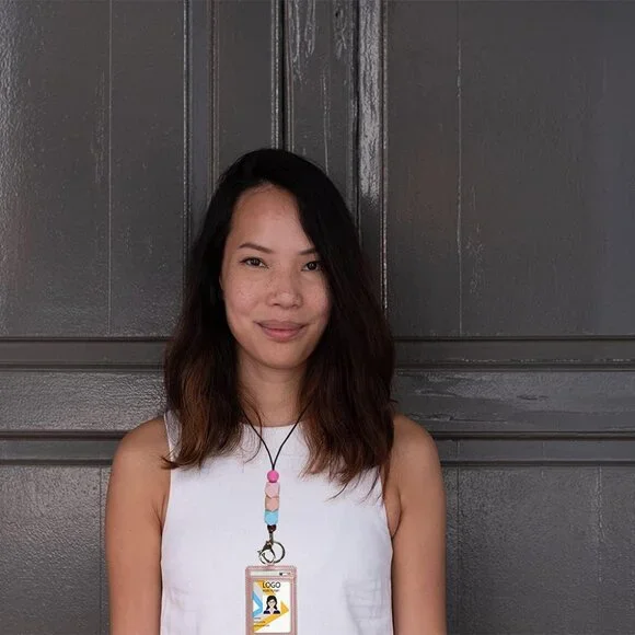 3PCS Teacher Breakaway Lanyards for Id Badges and Keys, Beaded Cute Badge Lanyar - Picture 2 of 7